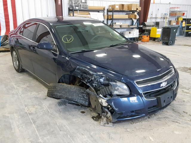 1G1ZC5EB8AF325010 - 2010 CHEVROLET MALIBU 1LT BLUE photo 1