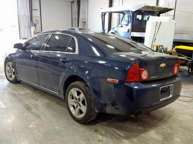 1G1ZC5EB8AF325010 - 2010 CHEVROLET MALIBU 1LT BLUE photo 3