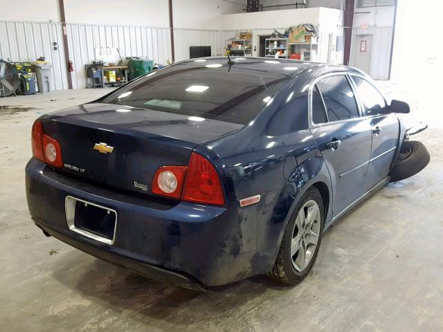 1G1ZC5EB8AF325010 - 2010 CHEVROLET MALIBU 1LT BLUE photo 4
