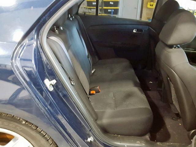 1G1ZC5EB8AF325010 - 2010 CHEVROLET MALIBU 1LT BLUE photo 6