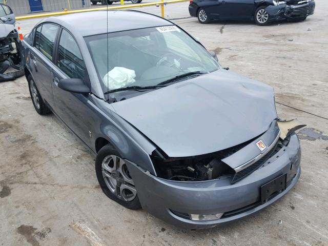 1G8AL52F14Z131007 - 2004 SATURN ION LEVEL GRAY photo 1