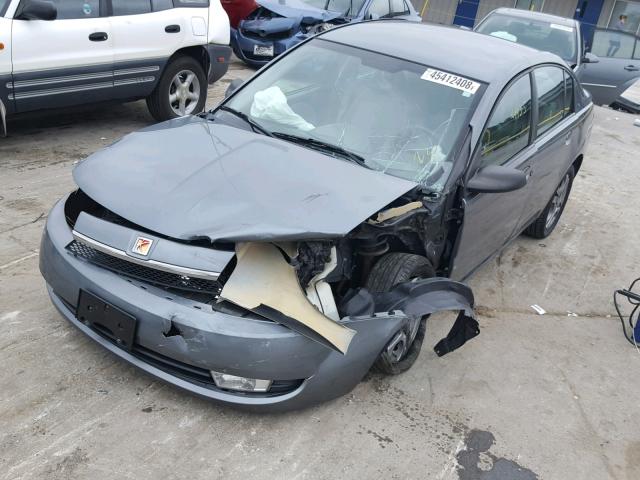 1G8AL52F14Z131007 - 2004 SATURN ION LEVEL GRAY photo 2