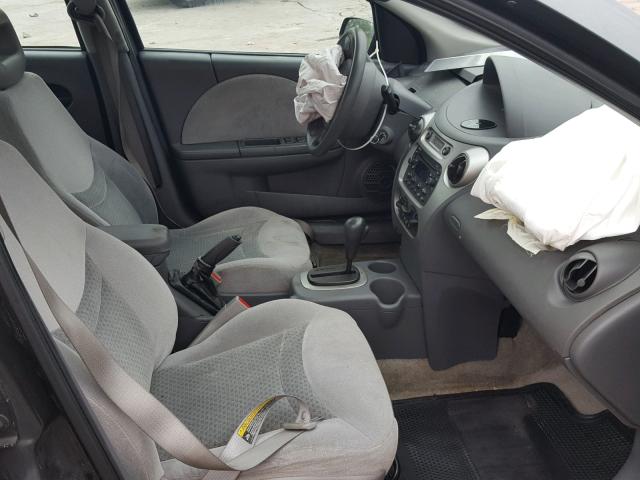 1G8AL52F14Z131007 - 2004 SATURN ION LEVEL GRAY photo 5