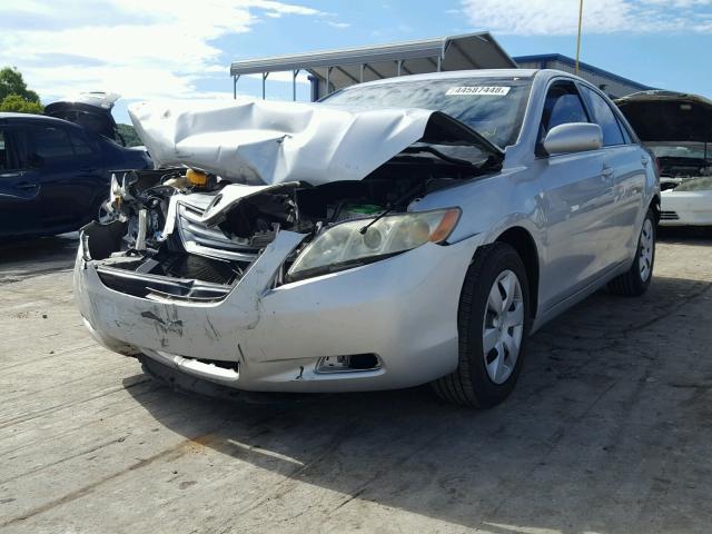 4T1BE46K07U148075 - 2007 TOYOTA CAMRY NEW SILVER photo 2