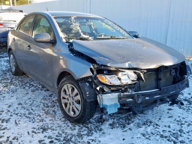 KNAFU4A20C5636802 - 2012 KIA FORTE EX GRAY photo 1