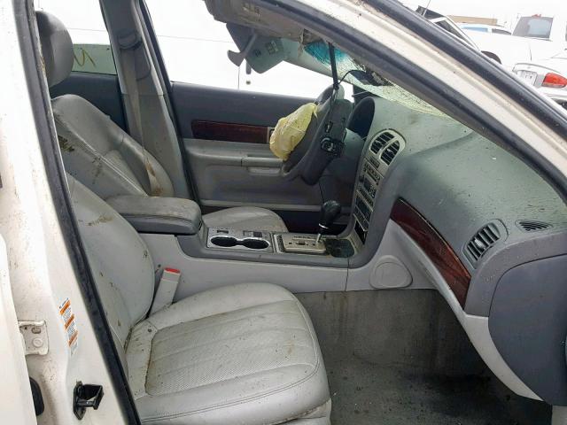 1LNHM87A94Y623169 - 2004 LINCOLN LS WHITE photo 5