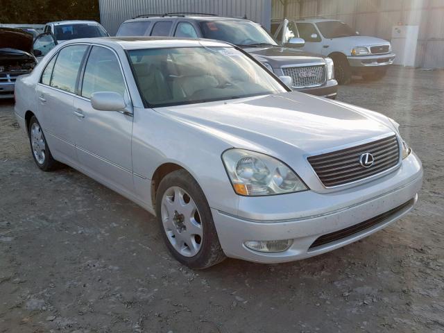 JTHBN30F430113033 - 2003 LEXUS LS 430 WHITE photo 1