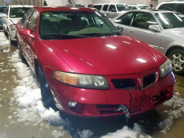 1G2HX52K35U177236 - 2005 PONTIAC BONNEVILLE RED photo 1