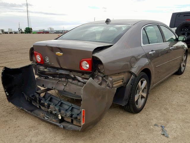 1G1ZC5E03CF116369 - 2012 CHEVROLET MALIBU 1LT BROWN photo 4