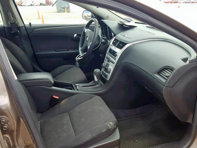 1G1ZC5E03CF116369 - 2012 CHEVROLET MALIBU 1LT BROWN photo 5