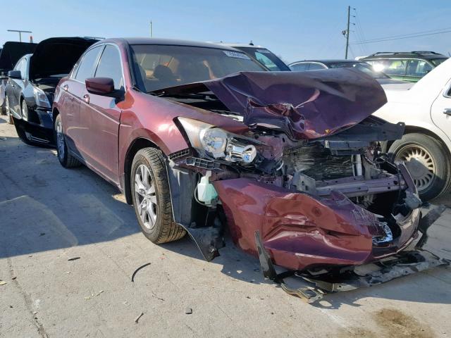 1HGCP2F4XCA176617 - 2012 HONDA ACCORD LXP MAROON photo 1