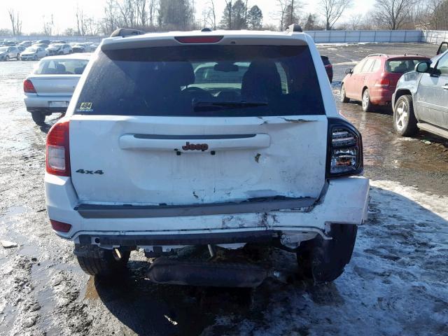 1C4NJDBB4GD737102 - 2016 JEEP COMPASS SP 白色 照片 9