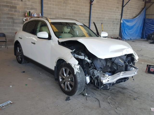 JN1AJ0HP2BM800395 - 2011 INFINITI EX35 BASE WHITE photo 1