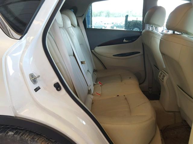 JN1AJ0HP2BM800395 - 2011 INFINITI EX35 BASE WHITE photo 6