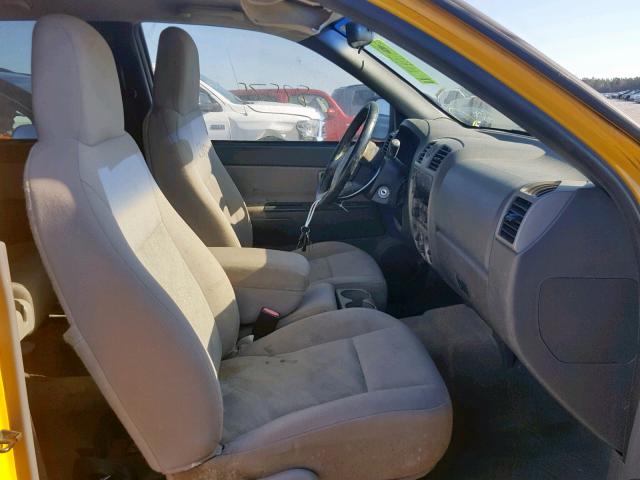 1GCDS136348160320 - 2004 CHEVROLET COLORADO YELLOW photo 5