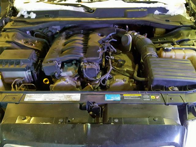 2C3LK53G66H312698 - 2006 CHRYSLER 300 TOURIN BLACK photo 7