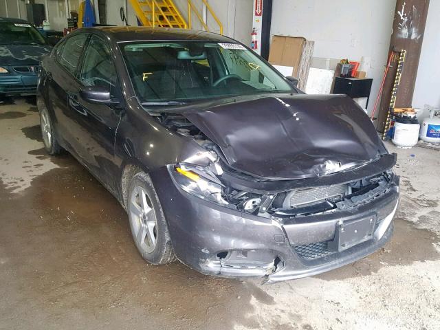 1C3CDFBB3FD352191 - 2015 DODGE DART SXT GRAY photo 1