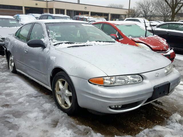 1G3NL52E93C162327 - 2003 OLDSMOBILE ALERO GL SILVER photo 1