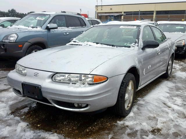 1G3NL52E93C162327 - 2003 OLDSMOBILE ALERO GL SILVER photo 2