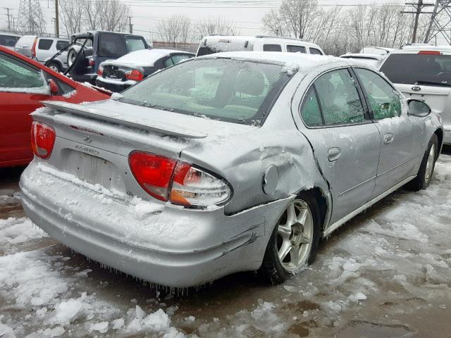 1G3NL52E93C162327 - 2003 OLDSMOBILE ALERO GL SILVER photo 4