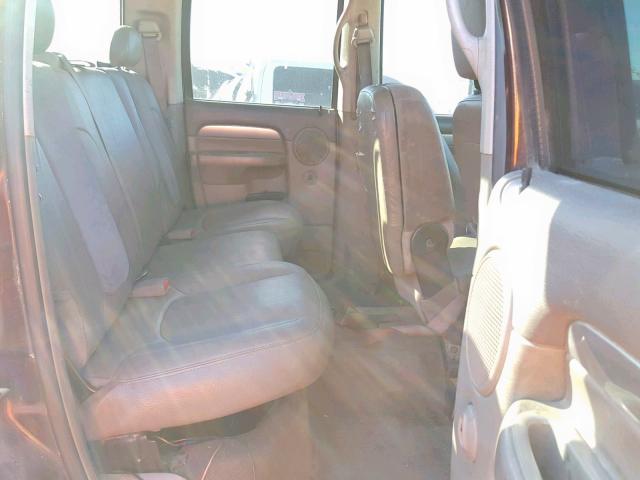 3D3LS38C35G723598 - 2005 DODGE RAM 3500 S MAROON photo 6