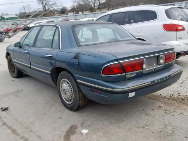 1G4HP52K8VH412875 - 1997 BUICK LESABRE CU GREEN photo 3