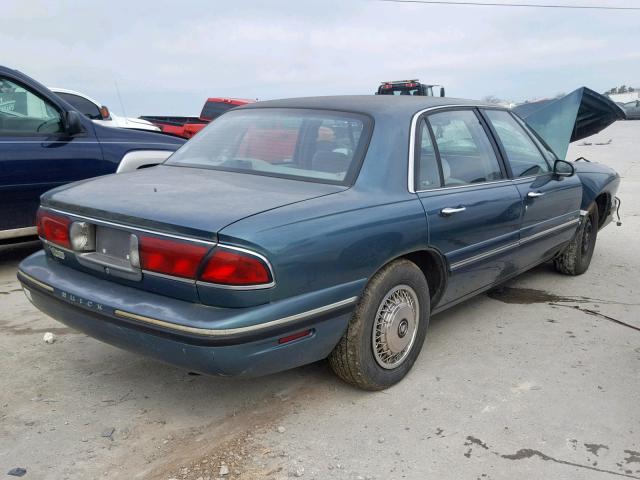 1G4HP52K8VH412875 - 1997 BUICK LESABRE CU GREEN photo 4