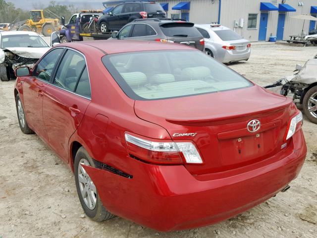 JTNBB46K473018377 - 2007 TOYOTA CAMRY NEW RED photo 3