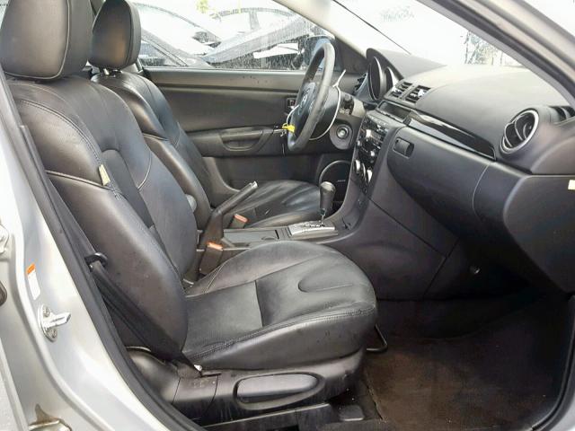 JM1BK324391207915 - 2009 MAZDA 3 S SILVER photo 5