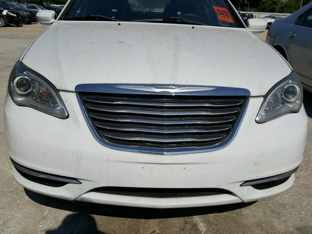 1C3CCBBGXEN144891 - 2014 CHRYSLER 200 TOURIN WHITE photo 9