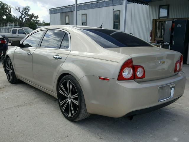 1G1ZE5EB7AF247264 - 2010 CHEVROLET MALIBU LTZ 金色 照片 3