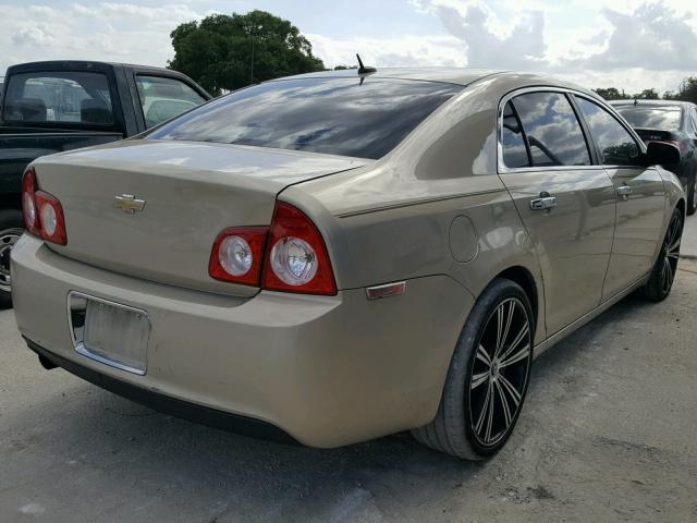 1G1ZE5EB7AF247264 - 2010 CHEVROLET MALIBU LTZ 金色 照片 4