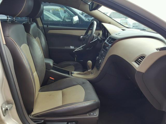 1G1ZE5EB7AF247264 - 2010 CHEVROLET MALIBU LTZ 金色 照片 5