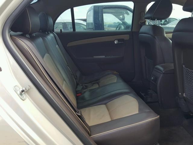 1G1ZE5EB7AF247264 - 2010 CHEVROLET MALIBU LTZ 金色 照片 6