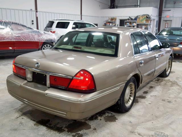 2MEFM75W01X698924 - 2001 MERCURY GRAND MARQ BROWN photo 4