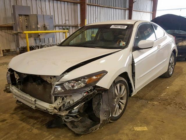 1HGCS1B30BA000776 - 2011 HONDA ACCORD LX- WHITE photo 2