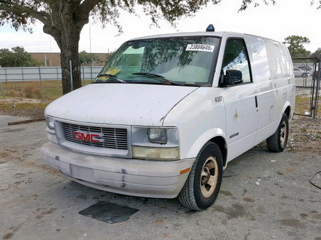 1GTDM19W31B502560 - 2001 GMC SAFARI XT WHITE photo 2