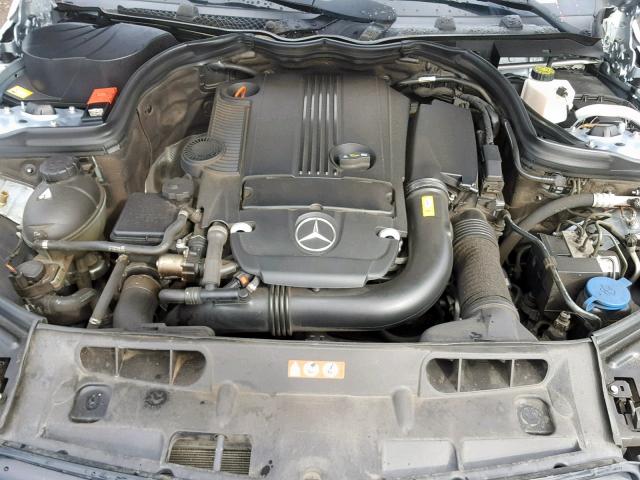 WDDGJ4HB9DG010084 - 2013 MERCEDES-BENZ C250 BLUE photo 7