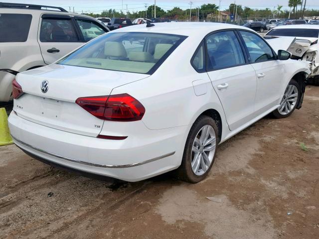 1VWLA7A33KC011729 - 2019 VOLKSWAGEN PASSAT WOL WHITE photo 4