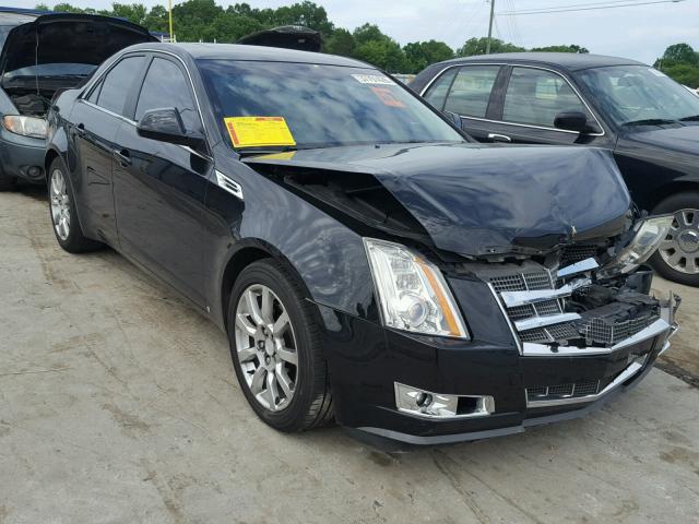 1G6DV57V880203668 - 2008 CADILLAC CTS HI FEA BLACK photo 1