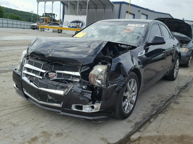 1G6DV57V880203668 - 2008 CADILLAC CTS HI FEA BLACK photo 2