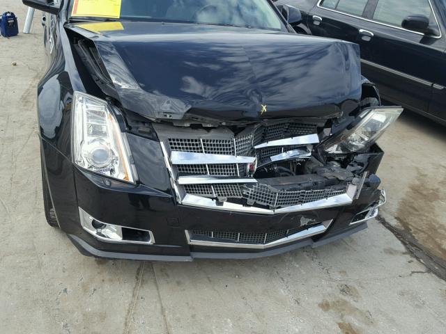 1G6DV57V880203668 - 2008 CADILLAC CTS HI FEA BLACK photo 9