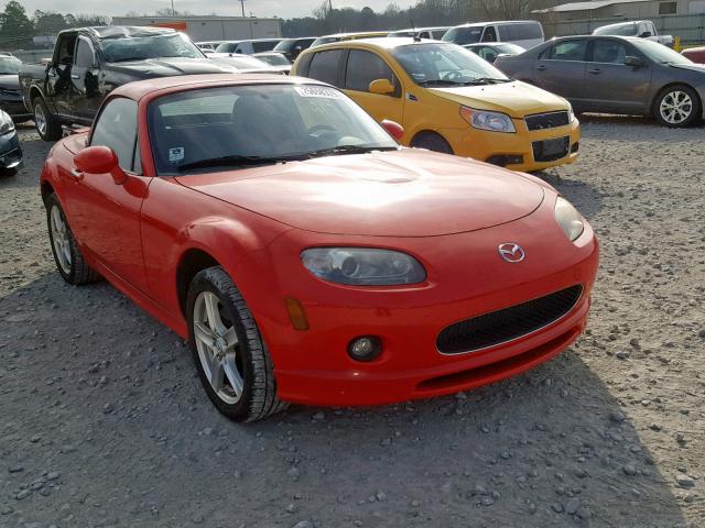 JM1NC26F780145570 - 2008 MAZDA MX-5 MIATA RED photo 1