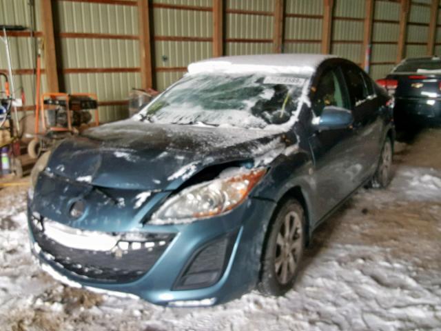 JM1BL1SF3A1252909 - 2010 MAZDA 3 I GRAY photo 2