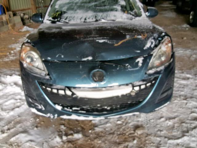 JM1BL1SF3A1252909 - 2010 MAZDA 3 I GRAY photo 9