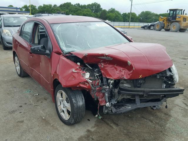 3N1AB61E99L633966 - 2009 NISSAN SENTRA 2.0 MAROON photo 1