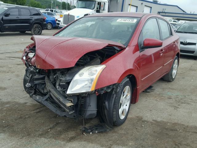 3N1AB61E99L633966 - 2009 NISSAN SENTRA 2.0 MAROON photo 2