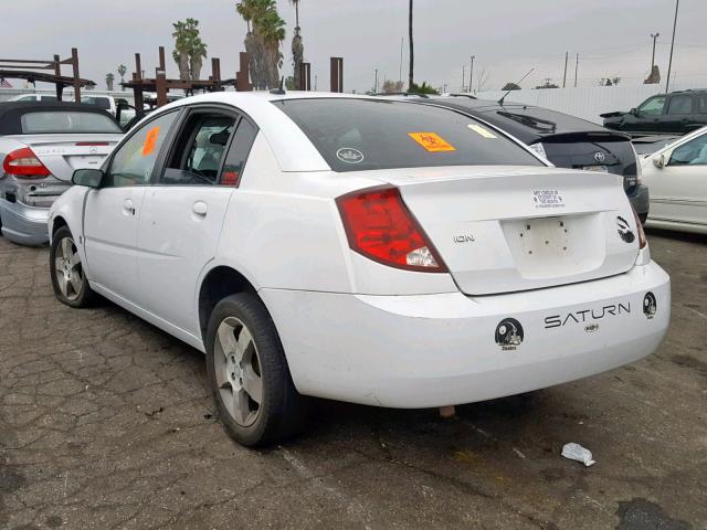 1G8AK55FX6Z188856 - 2006 SATURN ION LEVEL WHITE photo 3