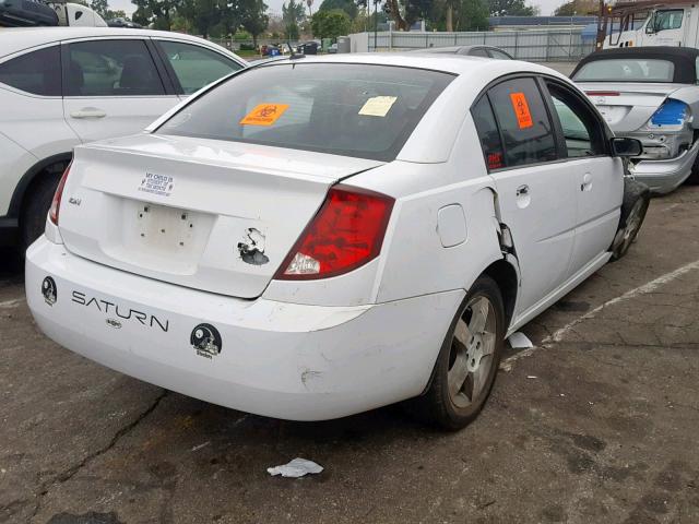 1G8AK55FX6Z188856 - 2006 SATURN ION LEVEL WHITE photo 4