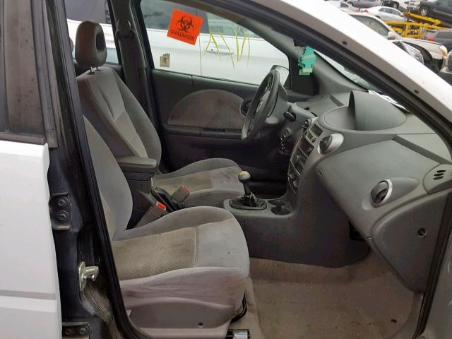 1G8AK55FX6Z188856 - 2006 SATURN ION LEVEL WHITE photo 5